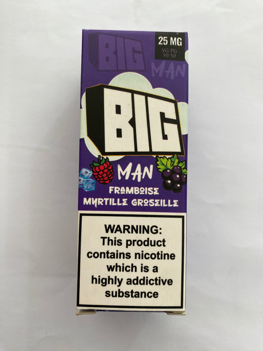 BIG MAN Framboise Myrtille Groseille