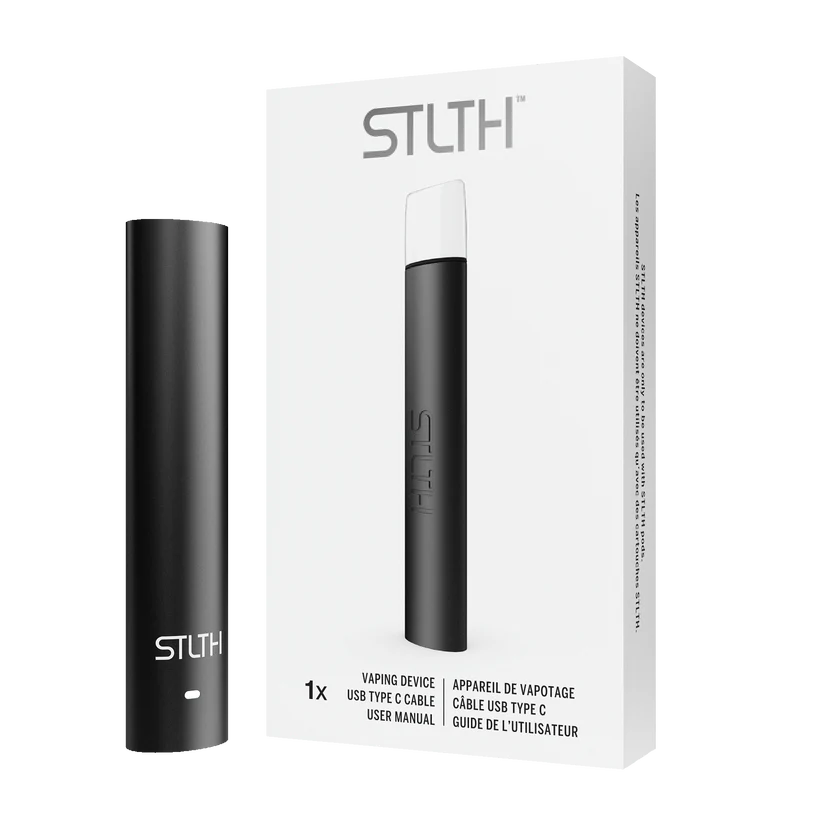 STLTH TYPE C Vape Device Black Metal