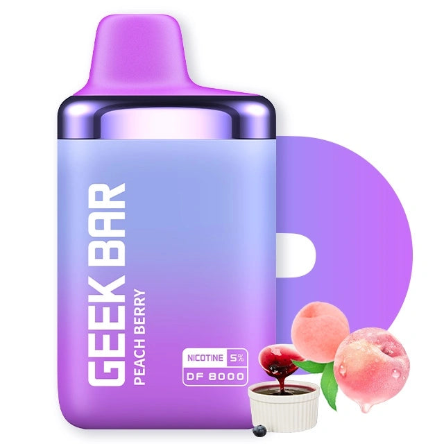 geek bar df8000 peach berry