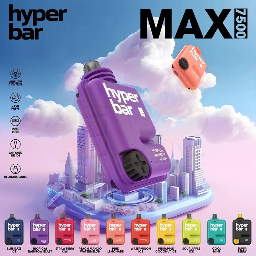 Hyper Bar Max 7500 Puffs