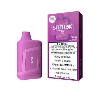 stlth 5000 puffs grape