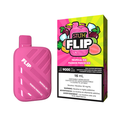 stlth flip tropical ice passion punch ice 9000 puff maroc