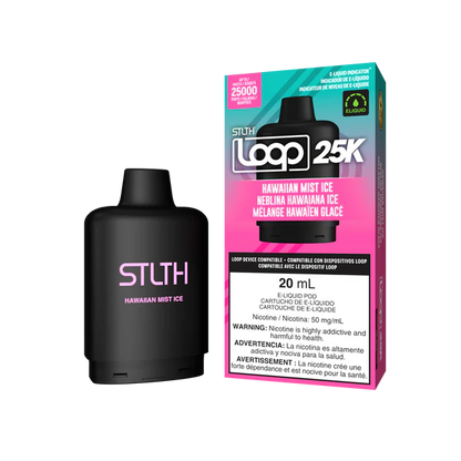 stlth loop 25000 hawaiian mist ice