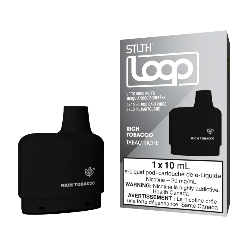 stlth loop pod rich tobacco