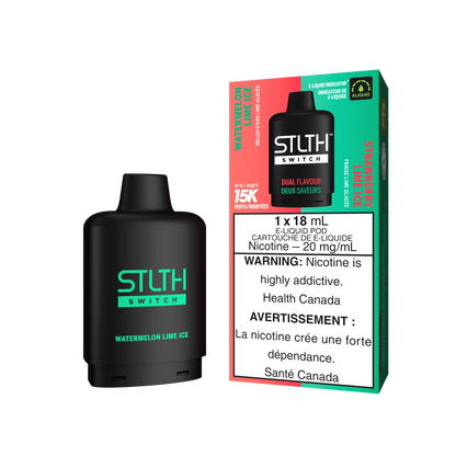 Stlth switch pod watermelon lime ice / strawberry lime ice