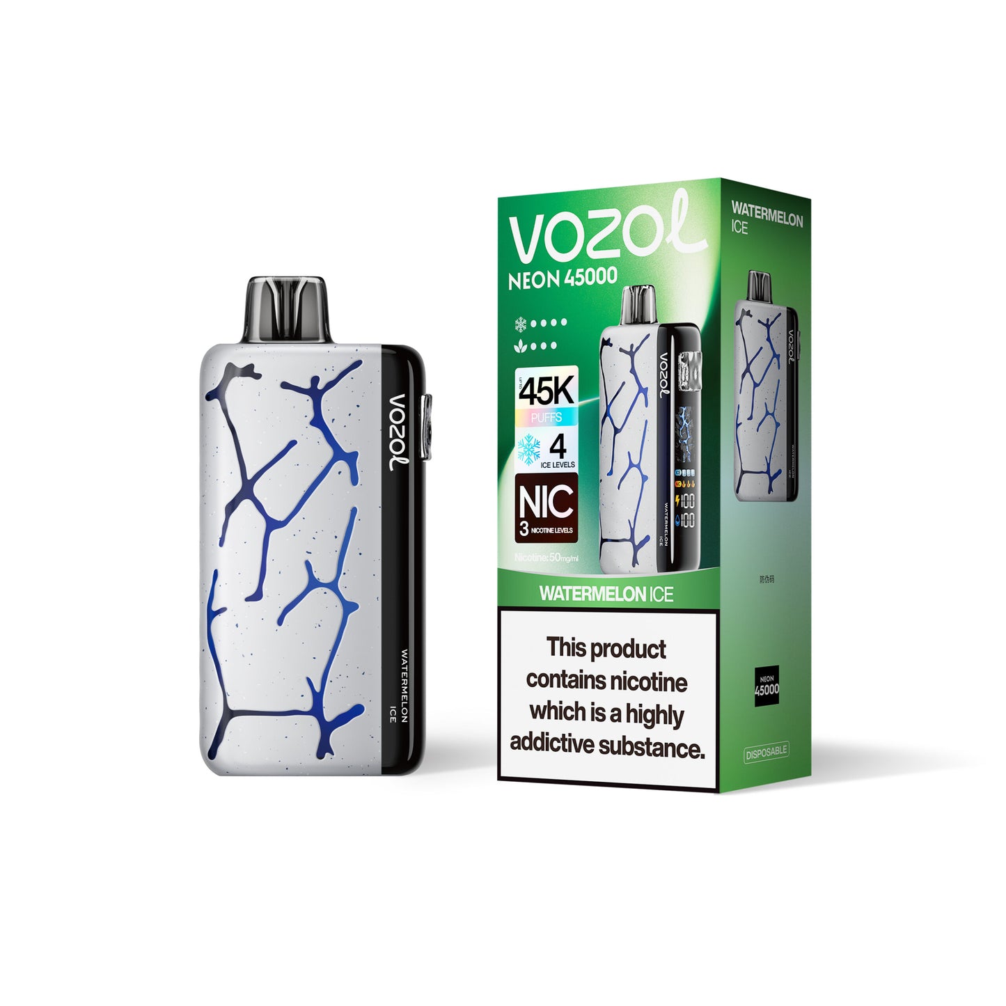 vozol 45000 Watermelon ice
