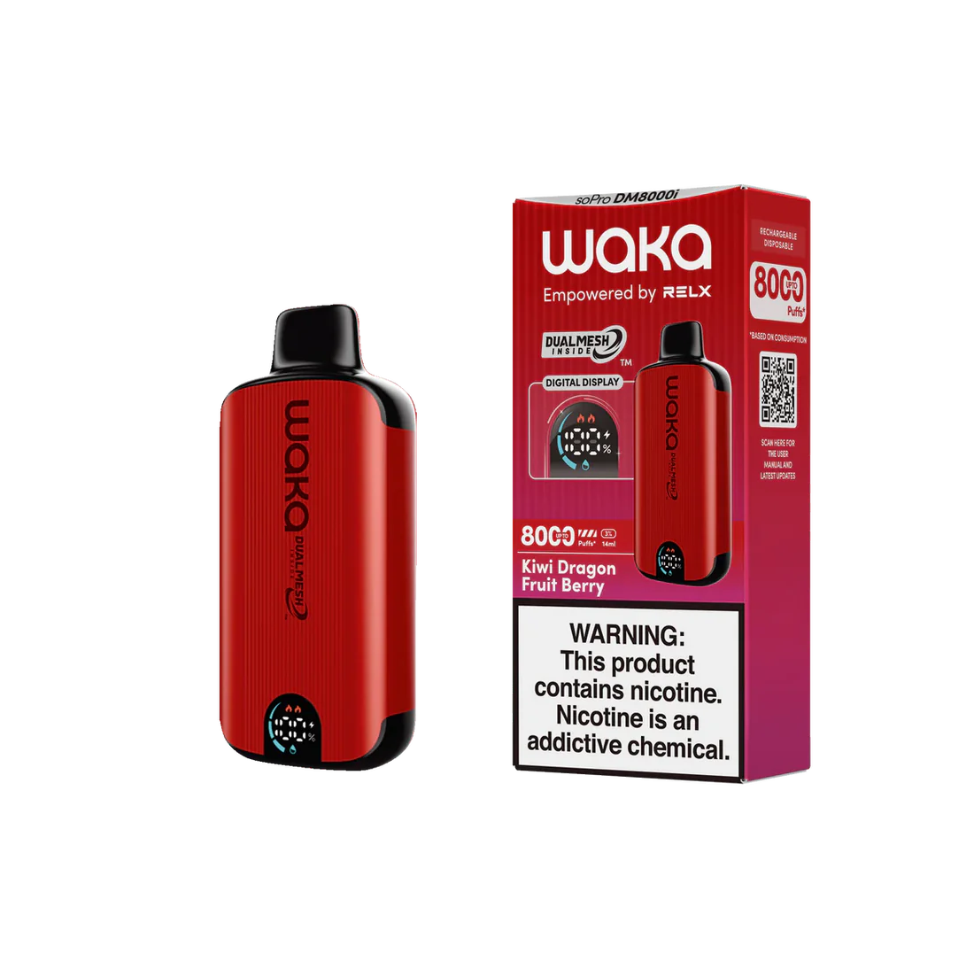 waka 8000 puff kiwi dragon fruit berry maroc