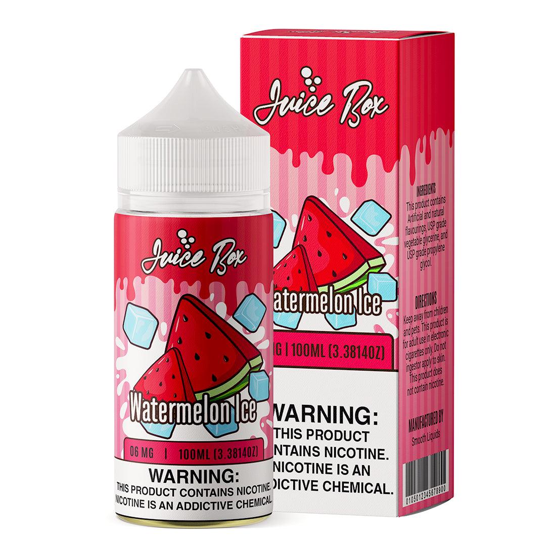 Juice Box – Watermelon Ice Fruité/Menthol 100ml - Vape Land